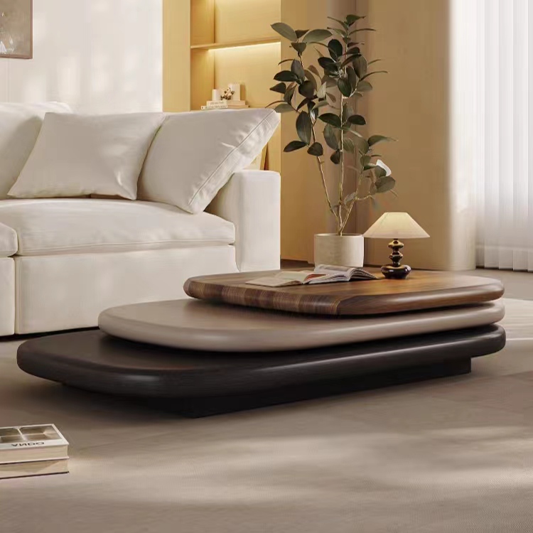 Gaoliang Coffee Table Wood Rotate (KF14)
