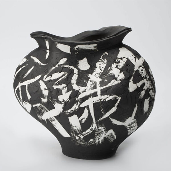 Gaoliang Porcelain Vases Art Geometric Handmade Ceramic Vase OEM/ODM (CML07)