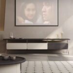 TV cabinet modern wooden storage