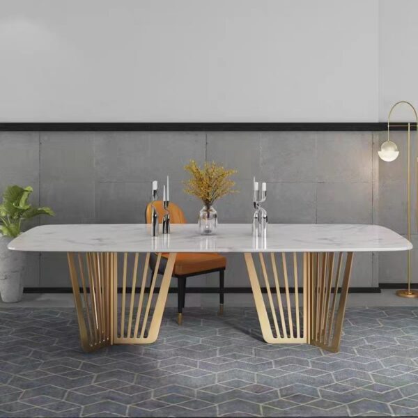 Dining Table Set Modern Luxury Marble OEM/ODM(CZ111)