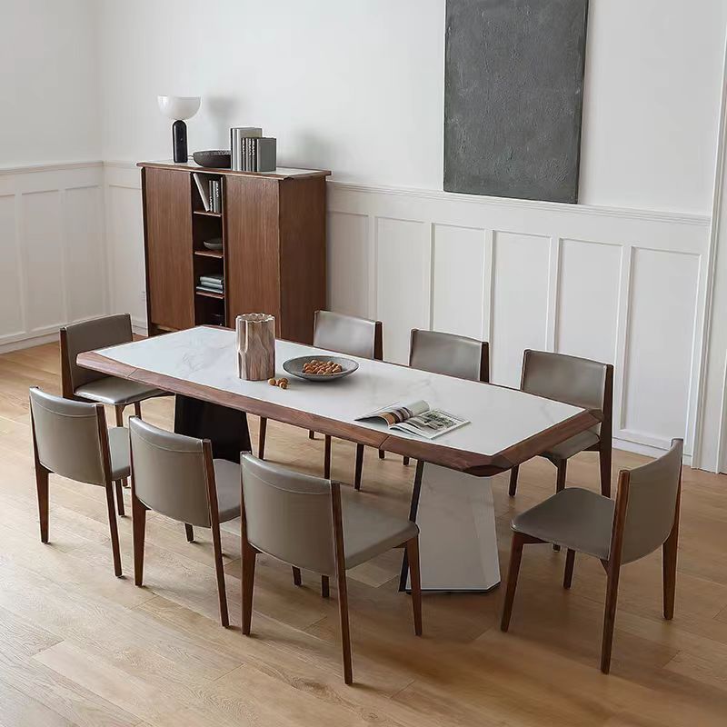 Gaoliang Dining Table Light Luxury Marble Stone OEM/ODM(CZ51)