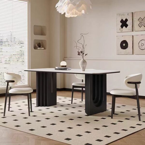 Dining Table Solid Wood Vintage Style OEM/ODM(CZ06)