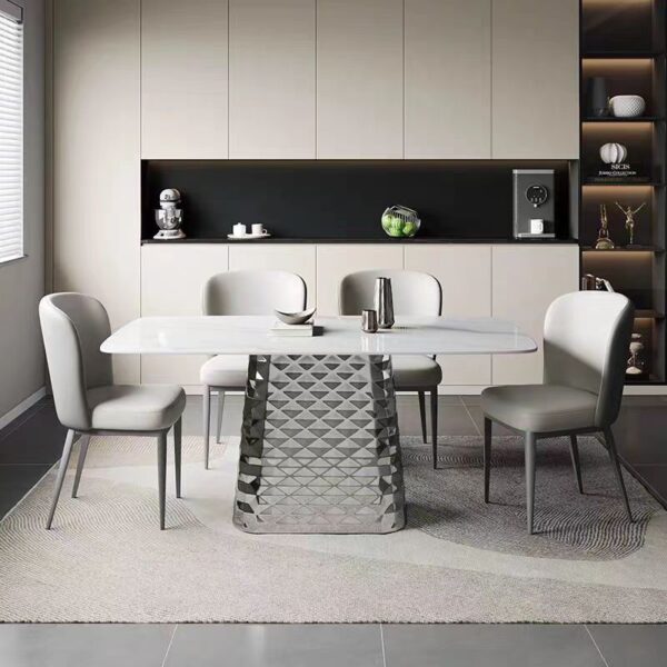 Dining Table Modern Minimalist Stone Square (CZ105)