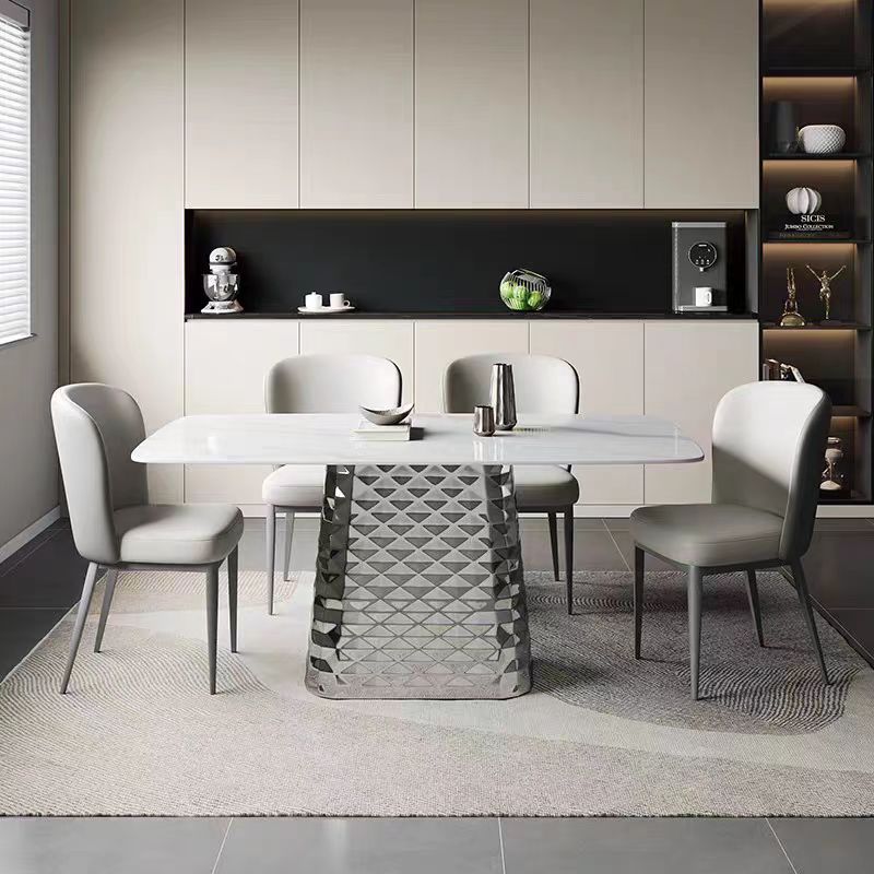 Dining Table Modern Minimalist Stone Square (CZ105)