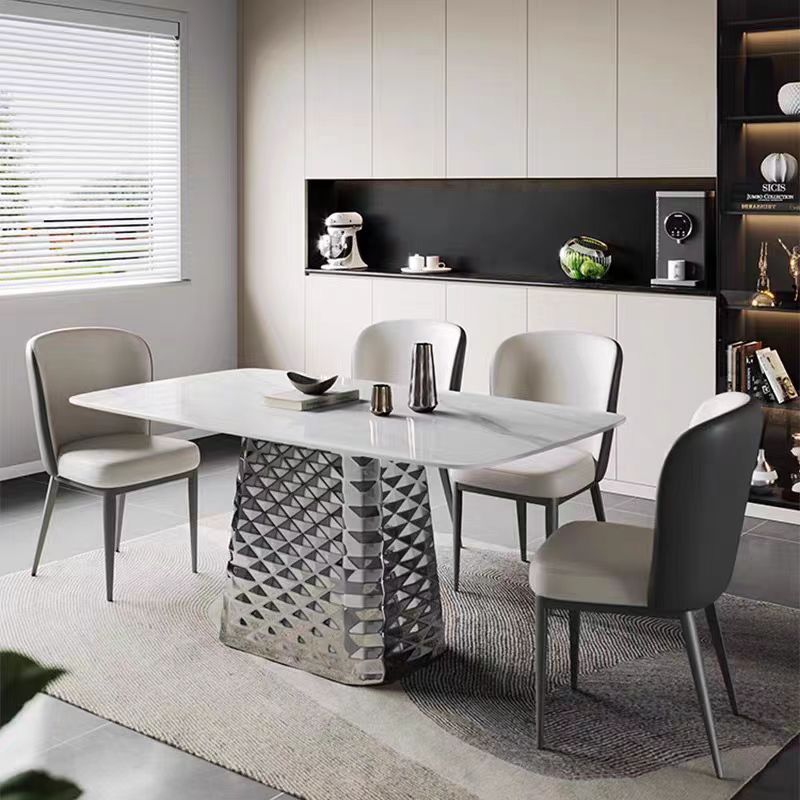 Dining Table Modern Minimalist Stone Square (CZ105)