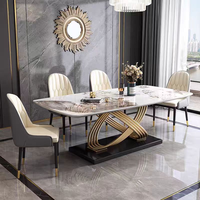 ining Table Modern Luxury Marble Stone OEM/ODM(CZ113)