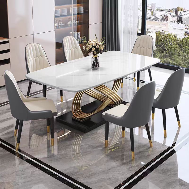 ining Table Modern Luxury Marble Stone OEM/ODM(CZ113)