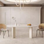 Dining Table Modern White Hot Sale OEM/ODM(CZ119)