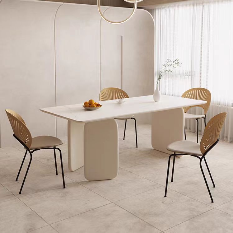 Dining Table Modern Cream Pure OEM/ODM(CZ123)