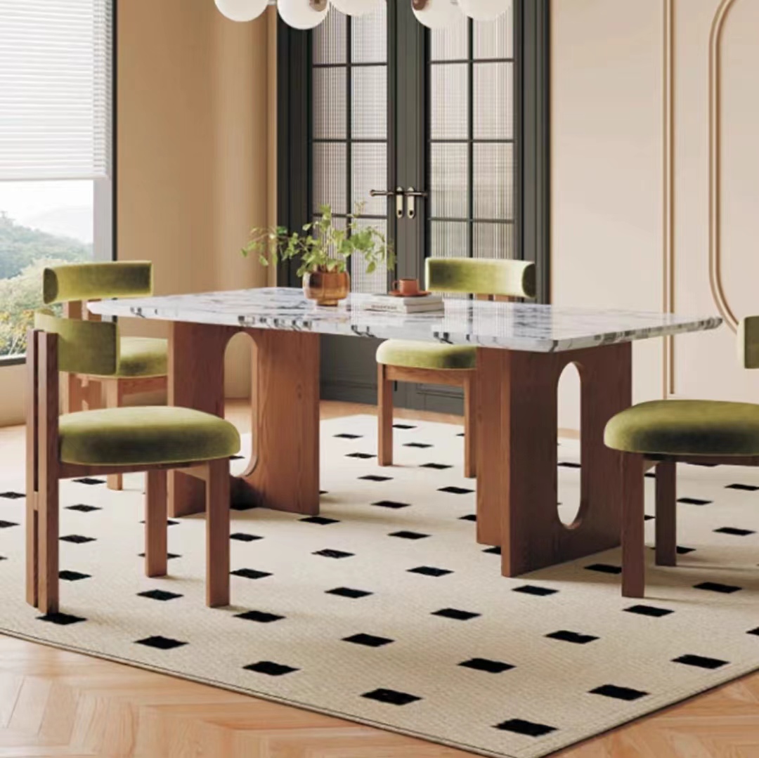 Gaoliang Dining Table Set With 6 Chairs Italian Style OEM/ODM(CZ16)