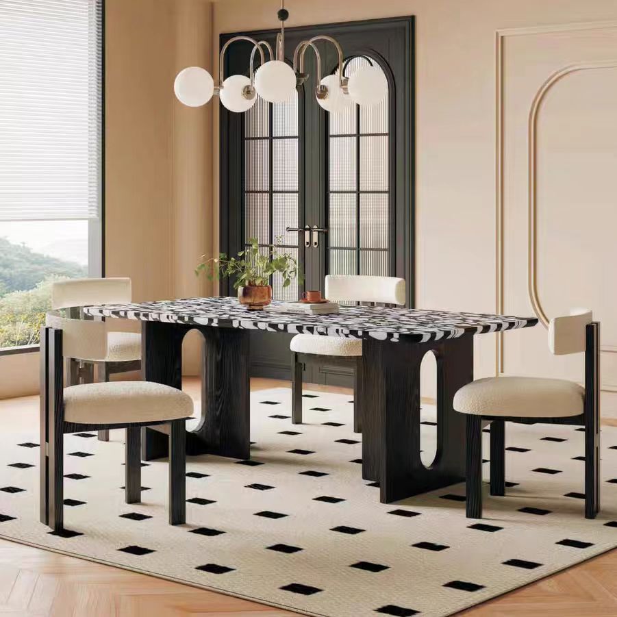 Gaoliang Dining Table Set With 6 Chairs Italian Style OEM/ODM(CZ16)