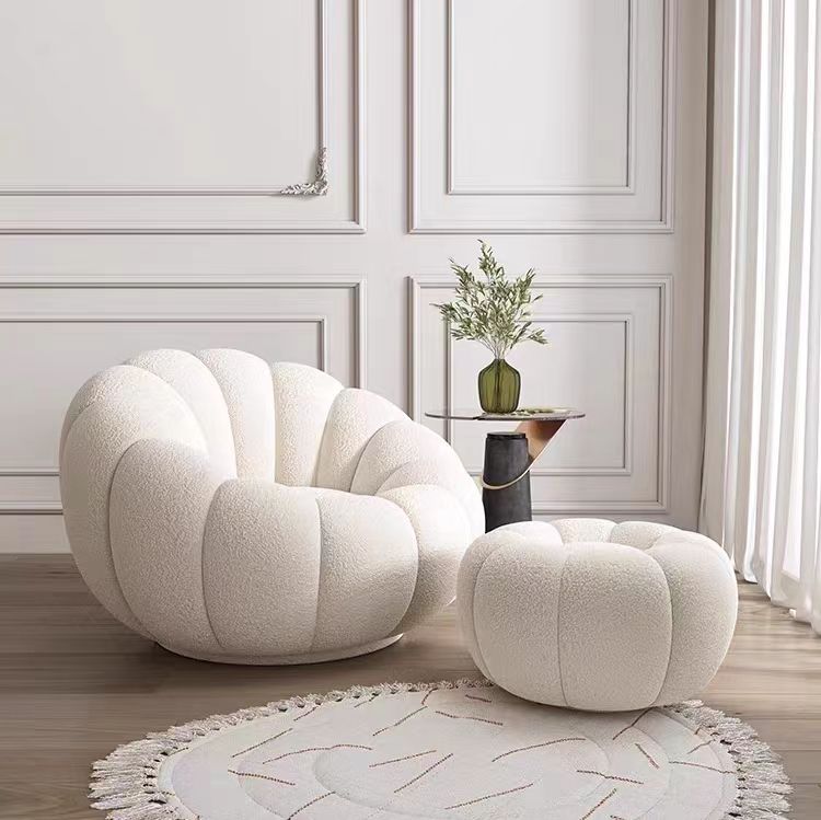 Gaoliang Accent Chair Pumpkin Design Modern Luxury OEM/ODM (DY06)
