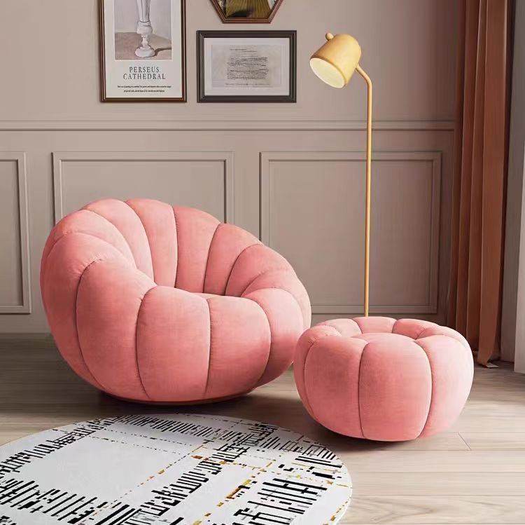 Gaoliang Accent Chair Pumpkin Design Modern Luxury OEM/ODM (DY06)