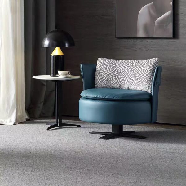 Gaoliang Accent Chair Round Rotating Single Seat Sofa Chair OEM/ODM (DY100)