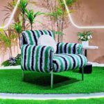 Gaoliang Accent Chair Modern Simple Cloth Single Sofa Chair OEM/ODM (DY12)