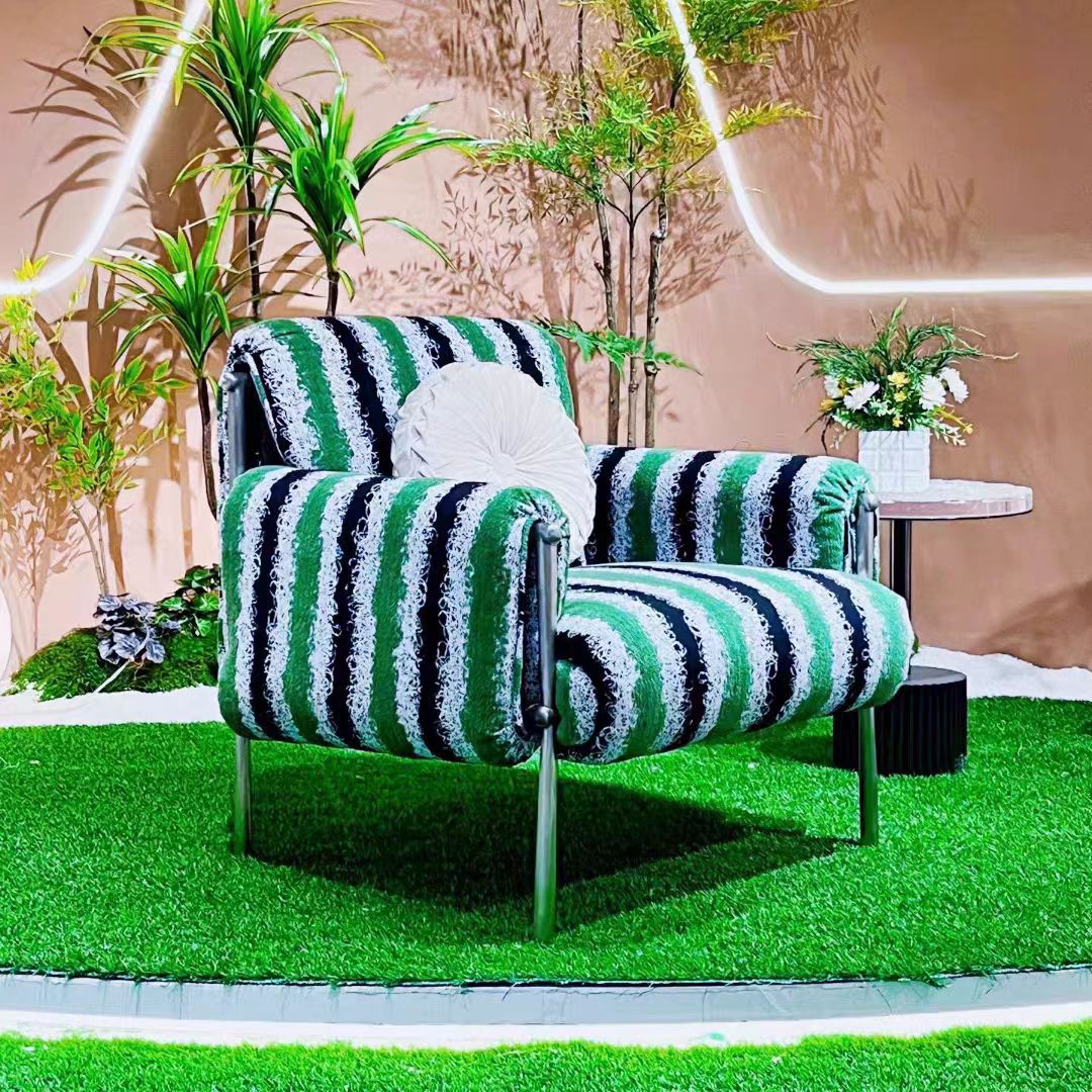 Gaoliang Accent Chair Modern Simple Cloth Single Sofa Chair OEM/ODM (DY12)