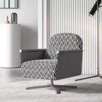 Gaoliang Accent Chair Light Luxury Rotating Single Sofa Chair OEM/ODM (DY124)