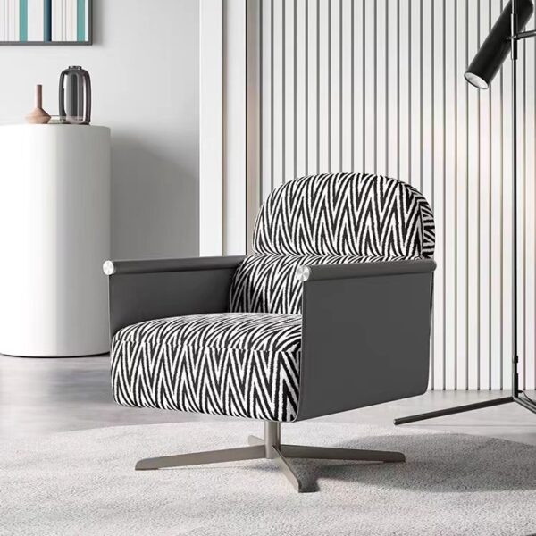 Gaoliang Accent Chair Light Luxury Rotating Single Sofa Chair OEM/ODM (DY124)