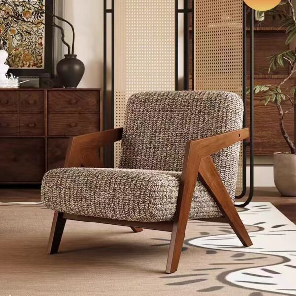 Gaoliang Accent Chair Medieval Style Single Seat Sofa Chair OEM/ODM (DY16)