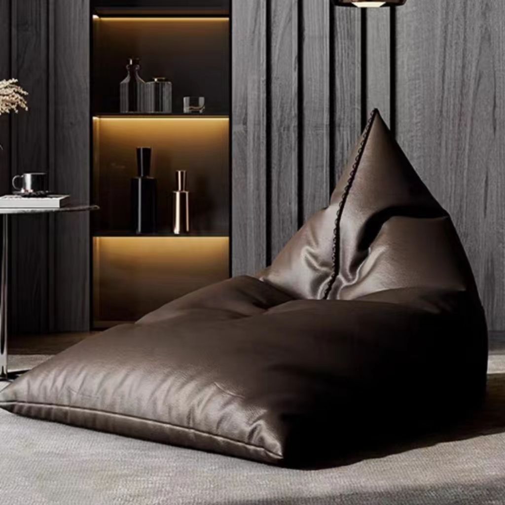 Gaoliang Single Sofa Chair Leather Triangle Bean Bag OEM/ODM (DY183)