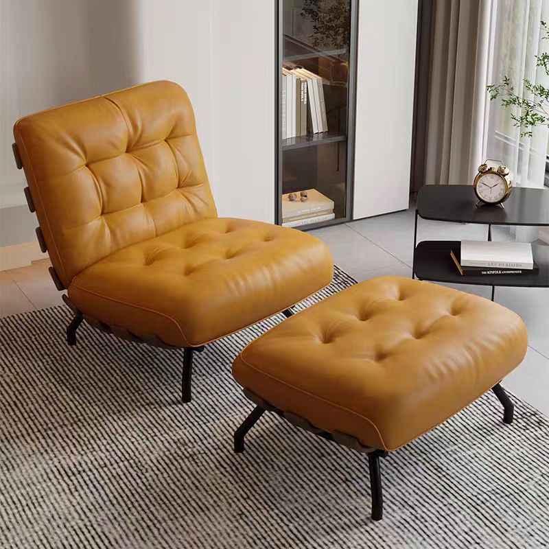 Gaoliang Accent Chair Italian Leather Minimalist OEM/ODM (DY184)