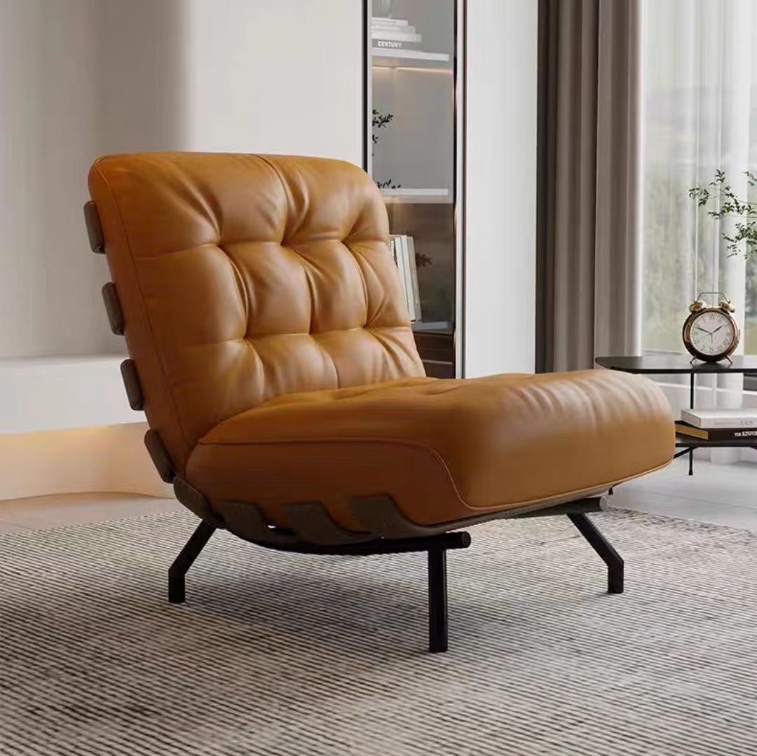 Gaoliang Accent Chair Italian Leather Minimalist OEM/ODM (DY184)