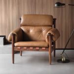Gaoliang Accent Chair Italian Leather Arm Relax OEM/ODM (DY19)