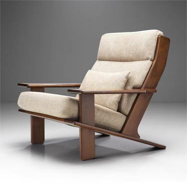 Gaoliang Accent Chair High Quality Wooden Cloth Single Seat Sofa Chair OEM/ODM (DY31)