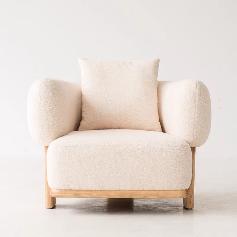 Gaoliang Accent Chair Nordic Cream Single Seat Sofa Chair OEM/ODM (DY54)