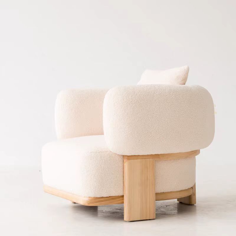 Gaoliang Accent Chair Nordic Cream Single Seat Sofa Chair OEM/ODM (DY54)