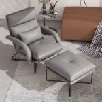 Gaoliang Accent Chair Italian Leather Single Seat Sofa Chair Bed OEM/ODM (DY56)