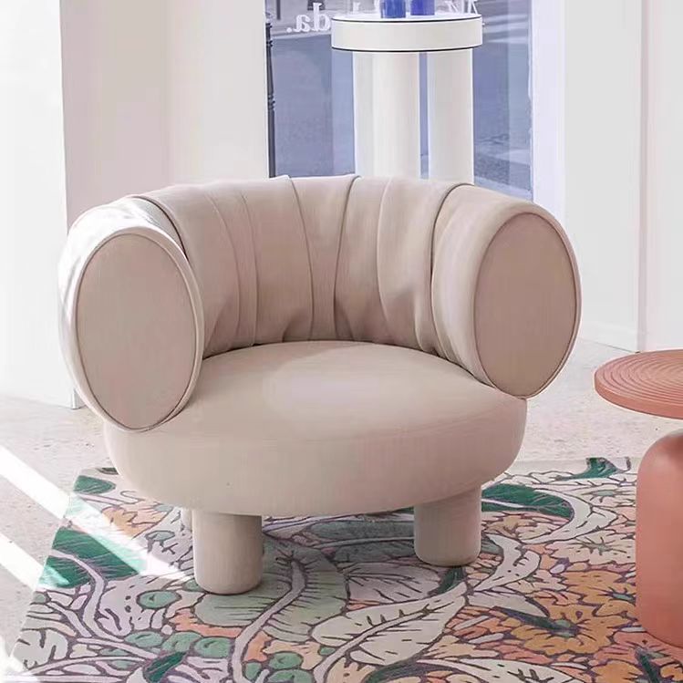 Gaoliang Accent Chair Wabi Sabi Modern Cloth Single Seat Sofa Chair OEM/ODM (DY71)
