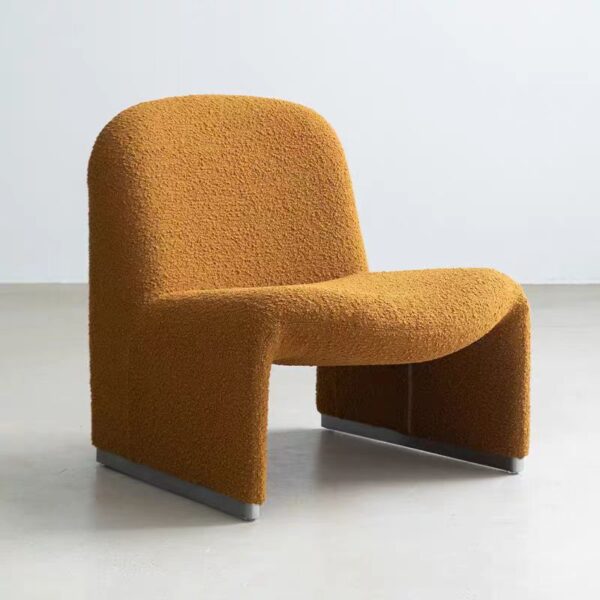 Gaoliang Accent Chair Modern Cream Velvet Single Seat Sofa Chair (DY97)