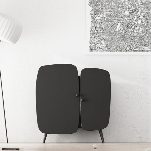 Gaoliang Sideboard Cabinet Storage Black Modern OEM/ODM(GZ07)