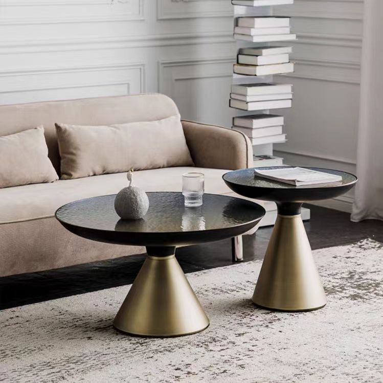Gaoliang Coffee Table Luxury Tempered Glass (KF151)