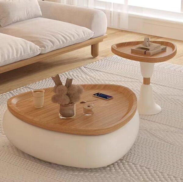 Gaoliang Coffee Table Wooden Fiberglass OEM/ODM(KF152)