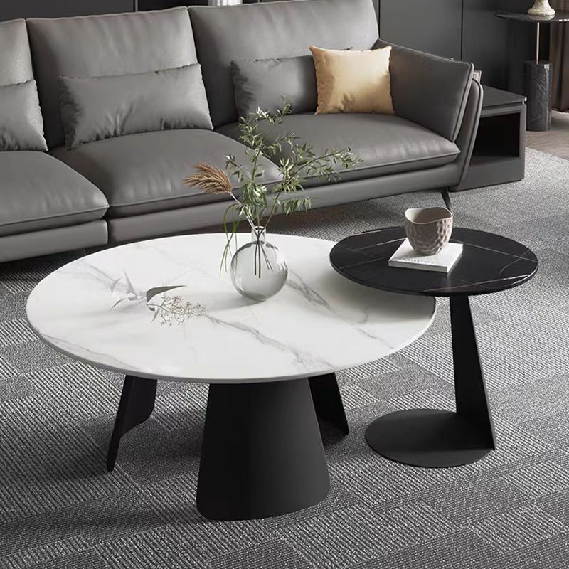 Gaoliang coffee table light luxury nesting round (KF173)