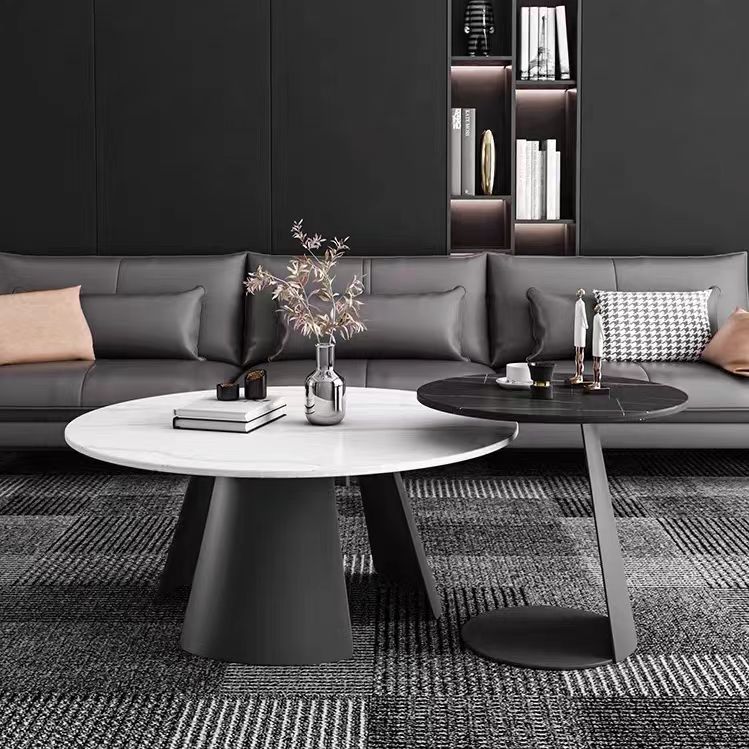Gaoliang coffee table light luxury nesting round (KF173)