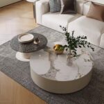 Gaoliang Coffee Table Simple Modern Round OEM/ODM (KF175)