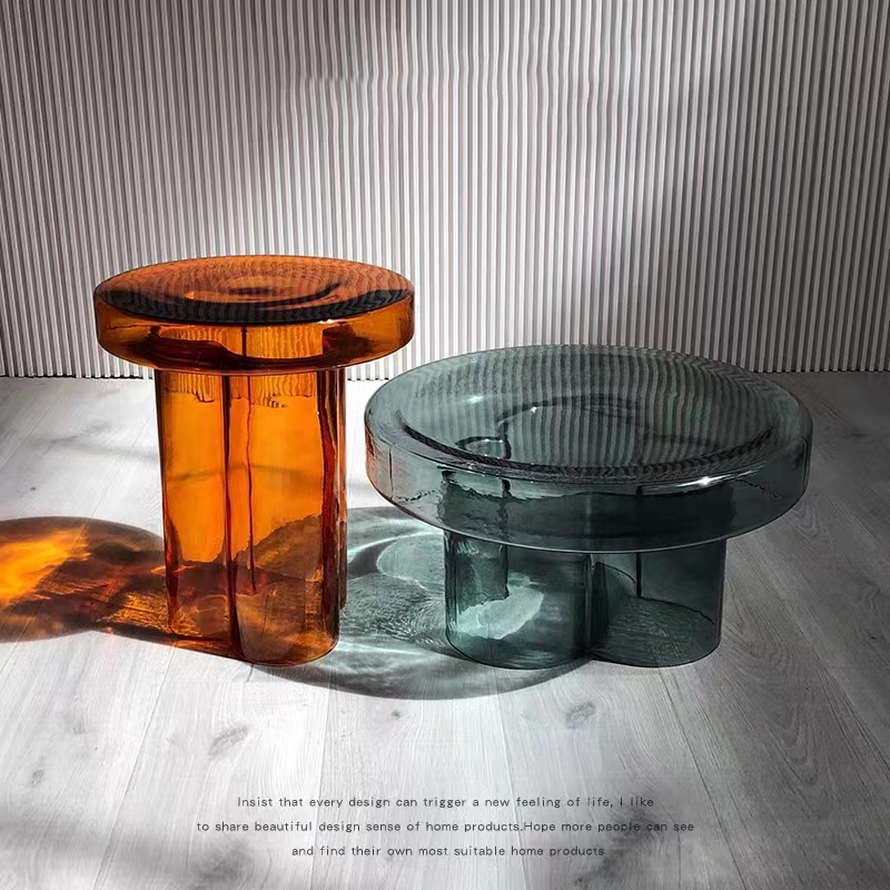 Gaoliang Coffee Table Modern Glass Special Design (KF186)