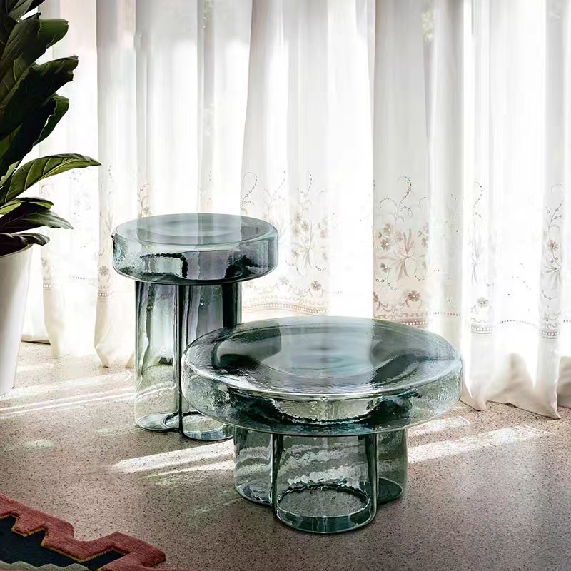 Gaoliang Coffee Table Modern Glass Special Design (KF186)