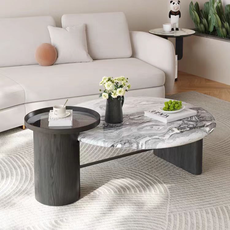 Gaoliang coffee table marble stone nesting OEM/ODM(KF29)