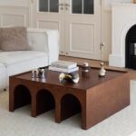 Gaoliang Coffee Table Bookshelves Design Sooden (KF61)