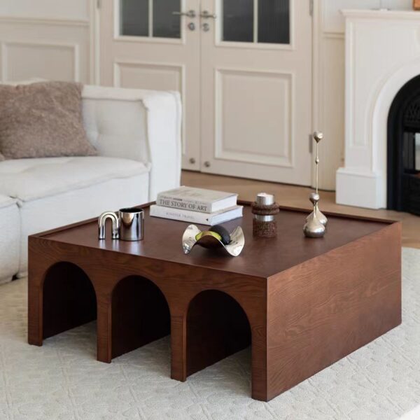 Gaoliang Coffee Table Bookshelves Design Sooden (KF61)