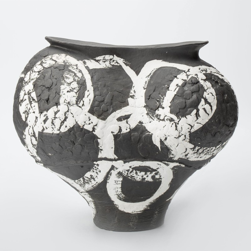 Gaoliang Porcelain Vases Abstract Geometric Modern Chinese Ceramic Vase OEM/ODM (CML06)