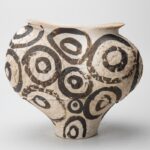 Gaoliang Porcelain Vases Handmade Spiral Modern Ceramic Vase OEM/ODM (CML28)