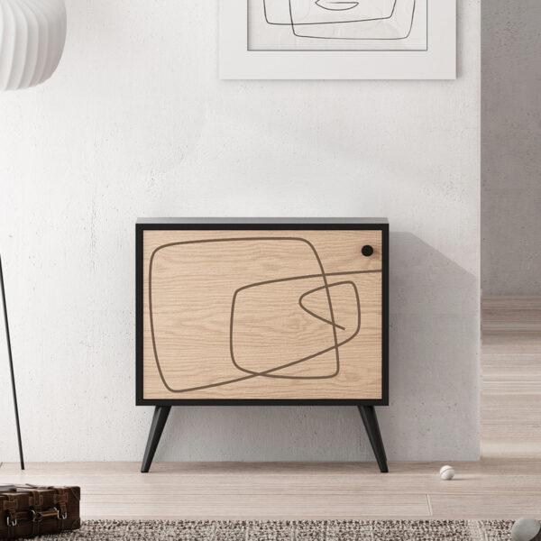 Gaoliang Nightstand Table Italy Modern Bedside Table OEM/ODM (NT01)