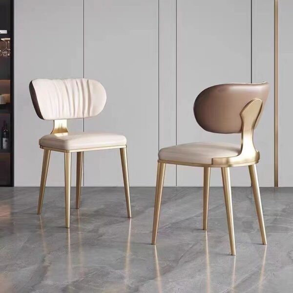 Gaoliang Dining Chair Light Luxury Leather OEM/ODM(YZ109)