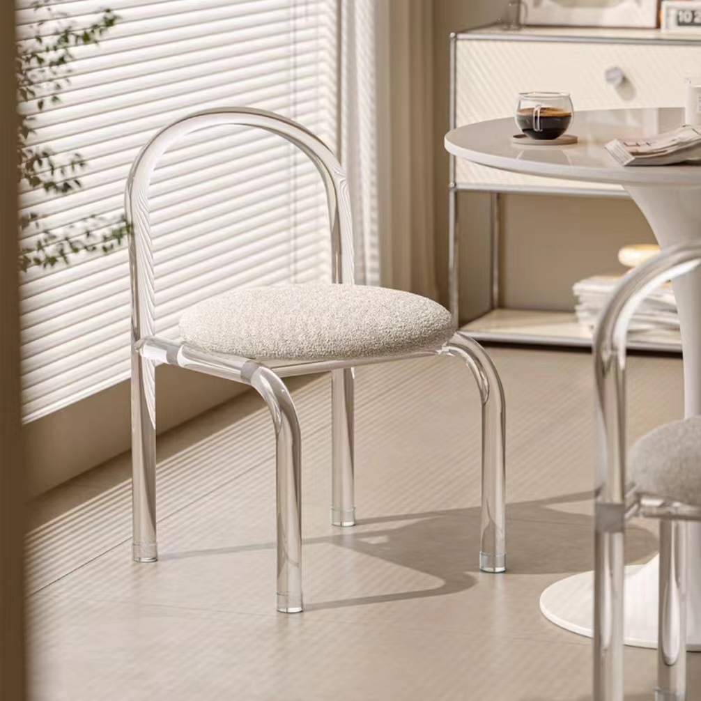 Gaoliang Dining Chair Transparent Acrylic OEM/ODM(YZ113)