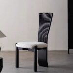 Gaoliang Dining Chair Italian Morden Wooden Vintage OEM/ODM(YZ127)